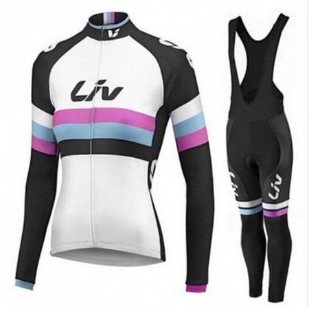 Tenue Maillot M/L + Collant à Bretelles 2015 CCC Liv Femme N002